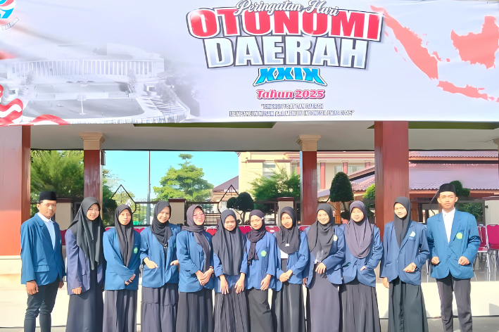 BEM STIT Al-Muslihuun dan Mahasiswa Ikuti Apel Hari Otonomi Daerah di Pemkab Blitar