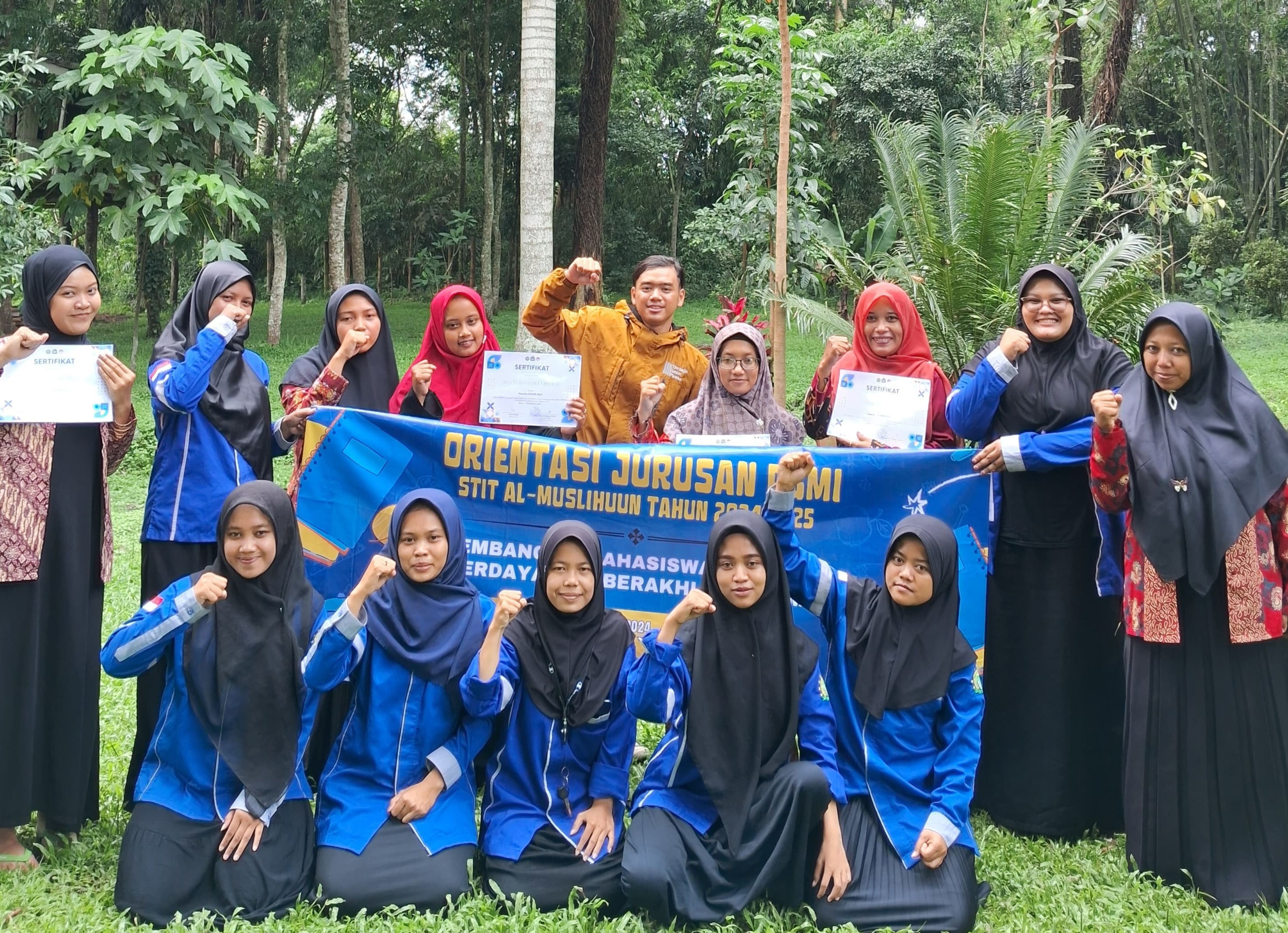 Orientasi Jurusan Berkonsep Outdoor HMP PGMI STIT Al-Muslihuun, Beri Pengalaman Baru