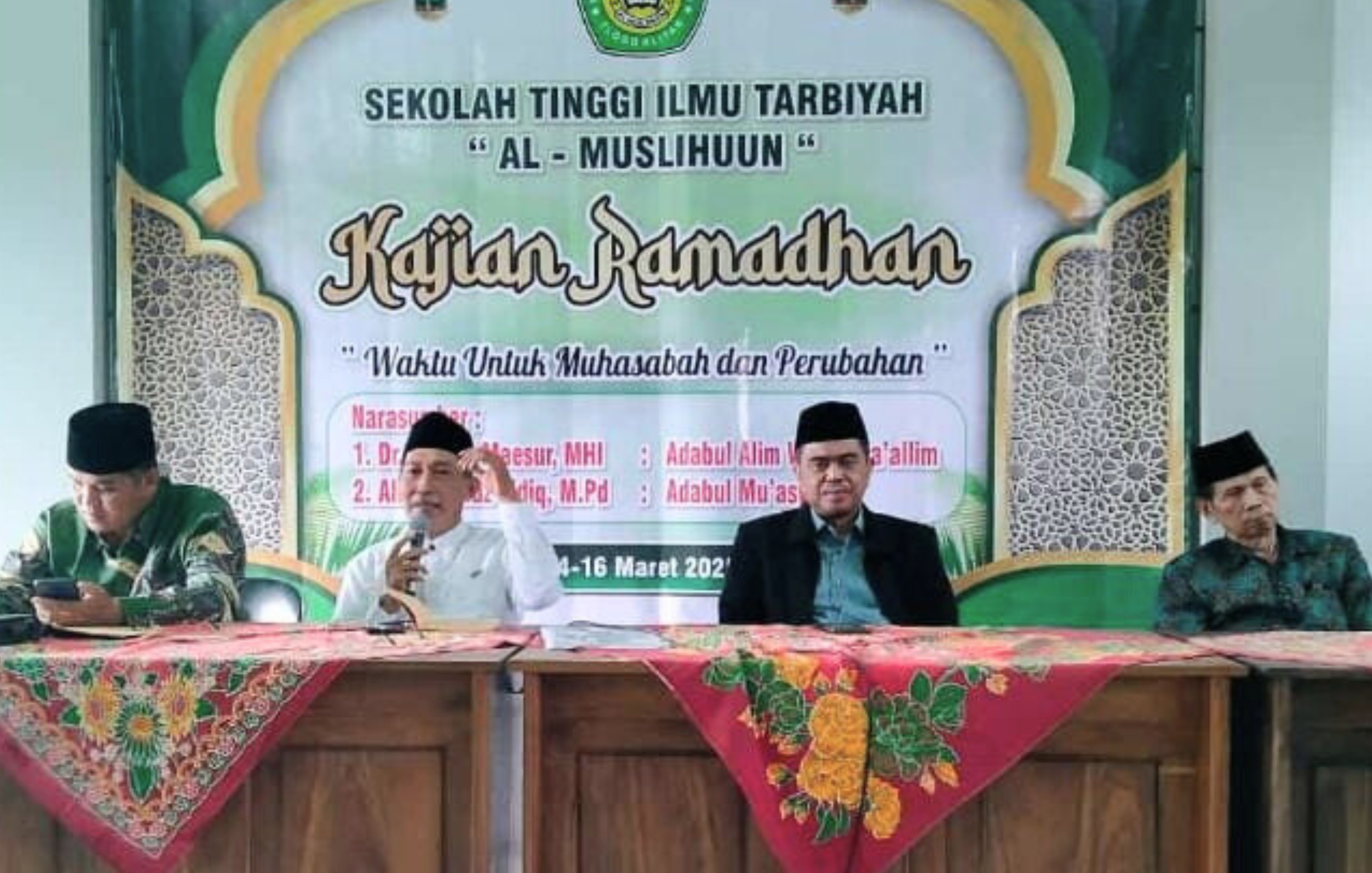STIT Al-Muslihuun Gelar Kajian Kitab, Pengganti Pembelajaran Selama Ramadhan